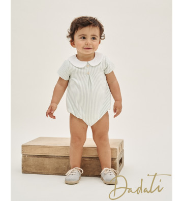 PELELE BEBÉ UNISEX RAYAS...