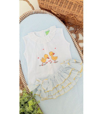 CONJUNTO DE CAMISETA Y...