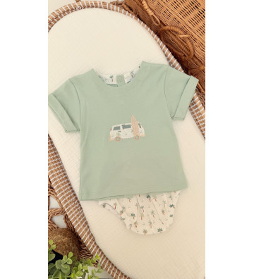 CONJUNTO DE CAMISETA Y...