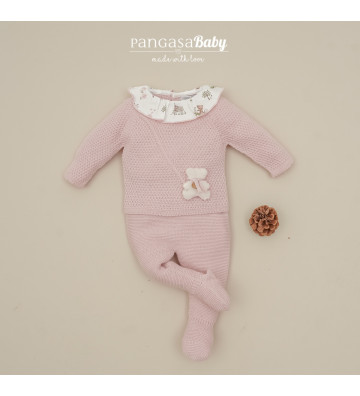 CONJUNTO DE POLAINA DE LANA...