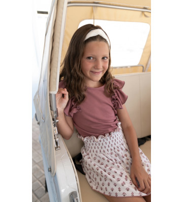 CONJUNTO DE BLUSA Y FALDA...