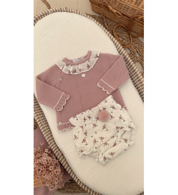 CONJUNTO DE JERSEY DE LANA...