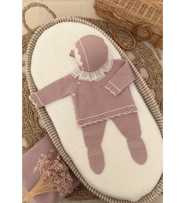 CONJUNTO DE POLAINA DE LANA...