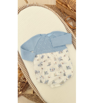 PELELE BEBE UNISEX CIELO...