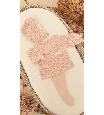 CONJUNTO DE POLAINA LANA...