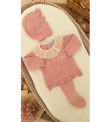 CONJUNTO DE POLAINA LANA...