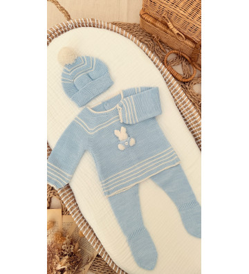 CONJUNTO DE POLAINA LANA...