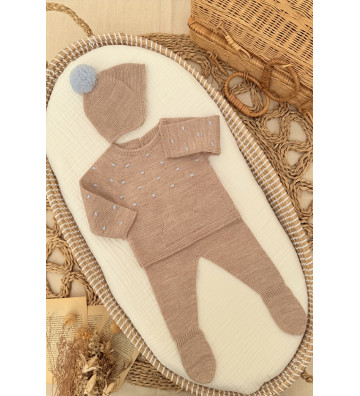 CONJUNTO DE POLAINA LANA...