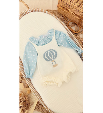 CONJUNTO DE RANITA DE LANA...