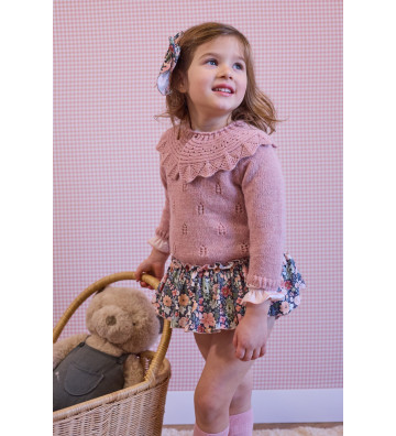 CONJUNTO DE JERSEY DE LANA...