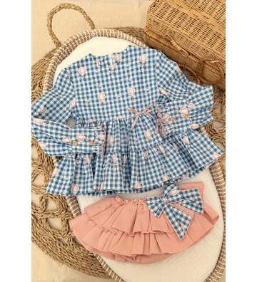 CONJUNTO DE BLUSA Y...