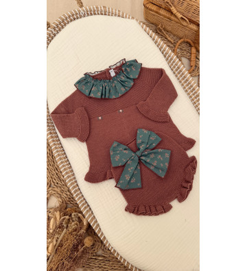 CONJUNTO DE JERSEY DE LANA...