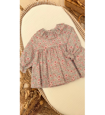 VESTIDO BEBE NIÑA MAUVE...