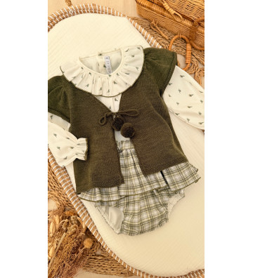 CONJUNTO DE BLUSA Y PICHI...