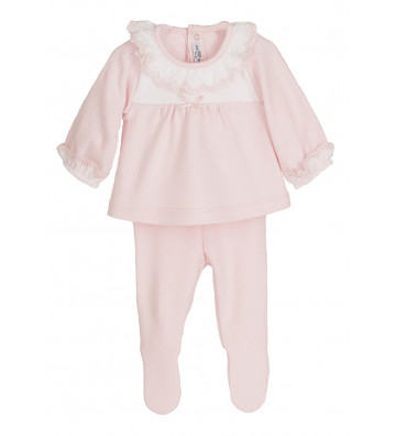 CONJUNTO POLAINA ROSA...