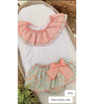CONJUNTO DE CAMISETA Y...
