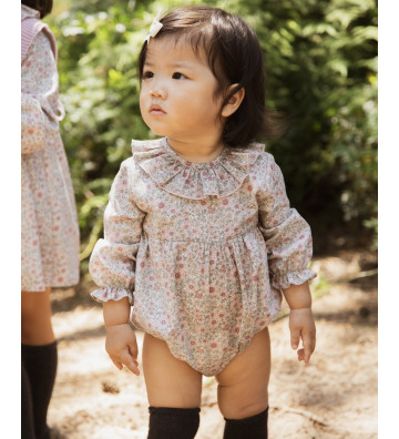 PELELE BEBE NIÑA MAUVE...