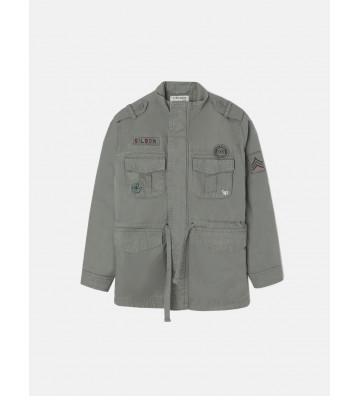 CHAQUETA KIDS MILITARY VERDE