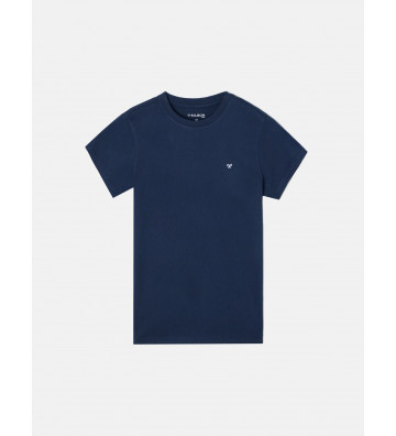 CAMISETA KIDS MINILOGO MARINO