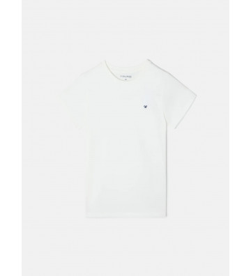 CAMISETA KIDS MINILOGO  BLANCA