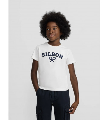 CAMISETA KIDS RAQUETA MEDIA...