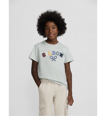 CAMISETA KIDS RAQUETA MEDIA...