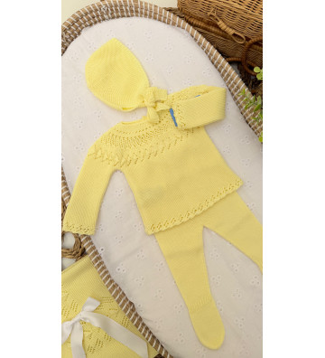 CONJUNTO DE POLAINA DE HILO...