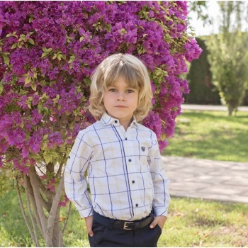 CONJUNTO INFANTIL DE CAMISA...