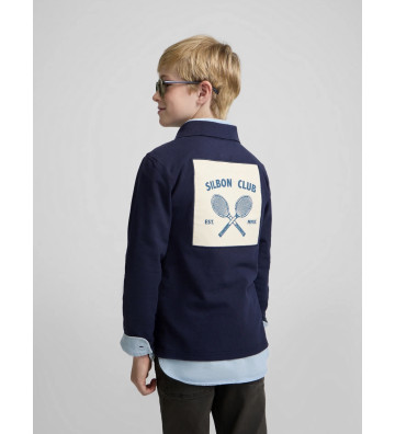 POLO KIDS PARCHE RAQUETA...