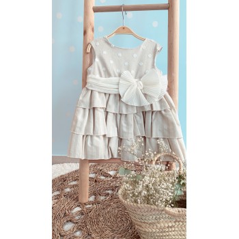 VESTIDO TOPOS SARA