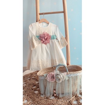 VESTIDO PLUMETI FLORA