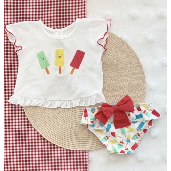 CONJUNTO DE BAÑO BEBE NIÑA...