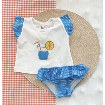 CONJUNTO DE BAÑO BEBE NIÑA...