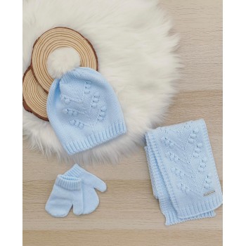 CONJUNTO DE GORRO,BUFANDA Y...