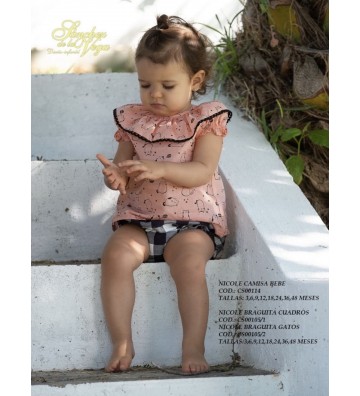 CONJUNTO BEBE NIÑA NICOLE