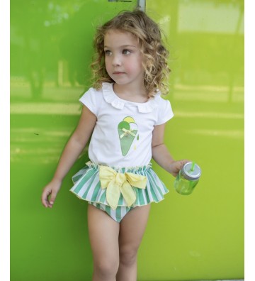 CONJUNTO BEBÉ NIÑA HELADO...