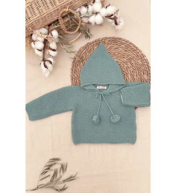 JERSEY DE LANA POMPE AQUA