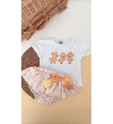 CONJUNTO NIÑA RANITA TRES...