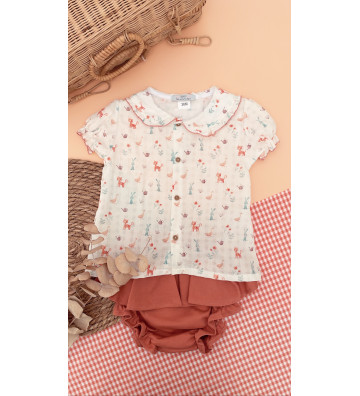 CONJUNTO BEBÉ NIÑA SERRE...