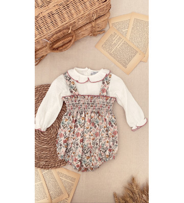 CONJUNTO DE RANITA Y BLUSA...