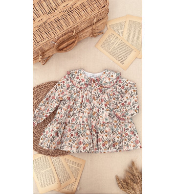 VESTIDO BEBÉ NIÑA EUCALIPTO...