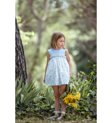 VESTIDO NIÑA ARENILLA (YOEDU)
