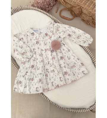 VESTIDO BEBE NIÑA NUBE...