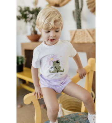 CONJUNTO DE CAMISETA Y...