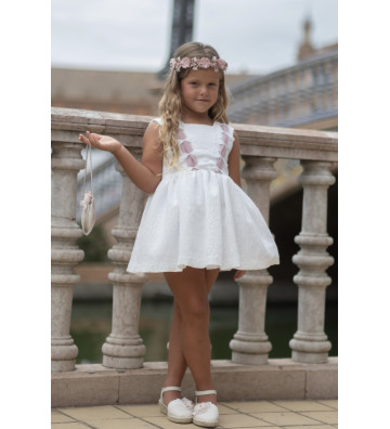 VESTIDO NIÑA EMMA ESCOTE...