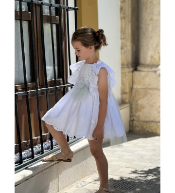 VESTIDO ESCOTE NIÑA BELLA...